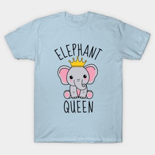 Elephant Queen Cute T-Shirt